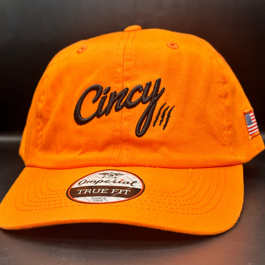 Cotton Dad Hat - Orange