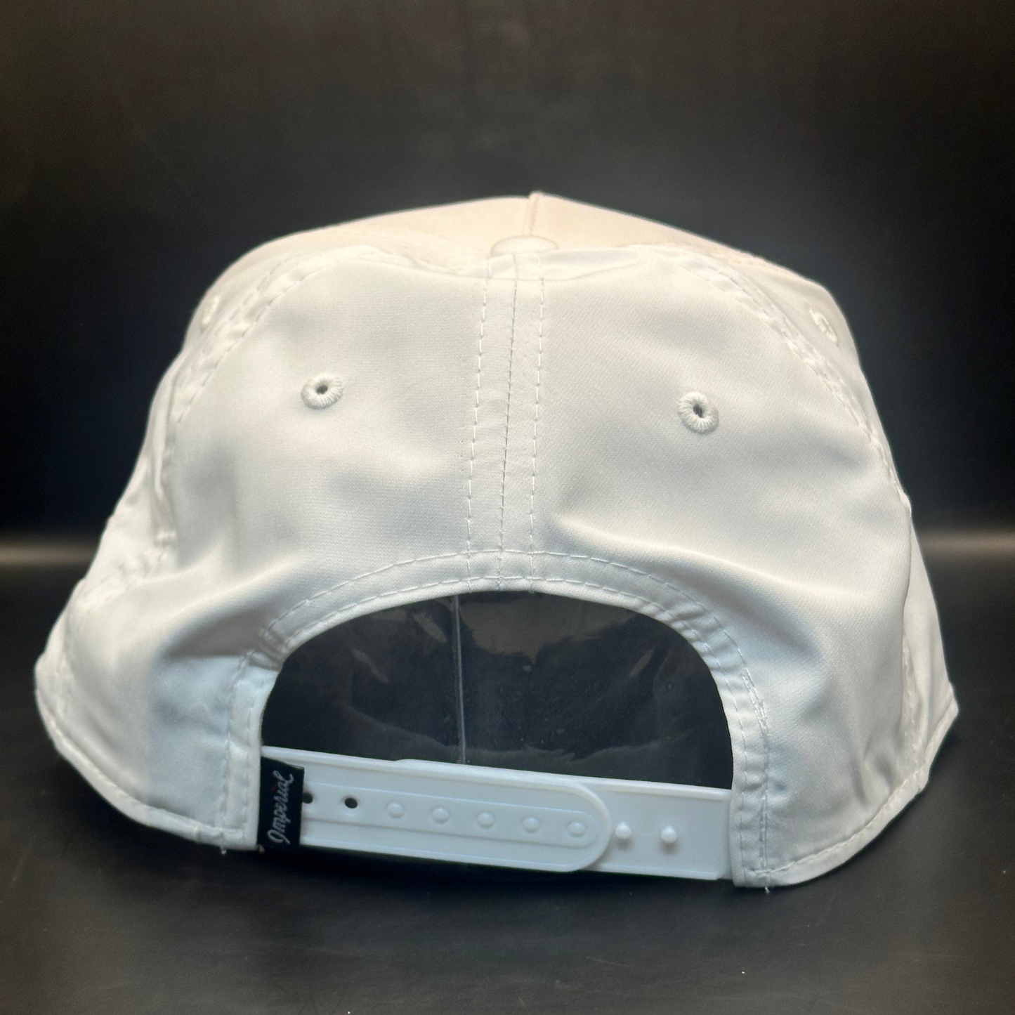 Eclipse Series - White / Black Rope Hat