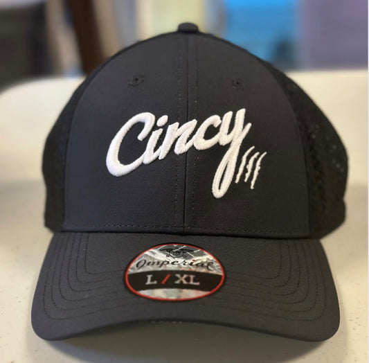 Rope Hat - White (Orange Logo) – The Cincy Hat