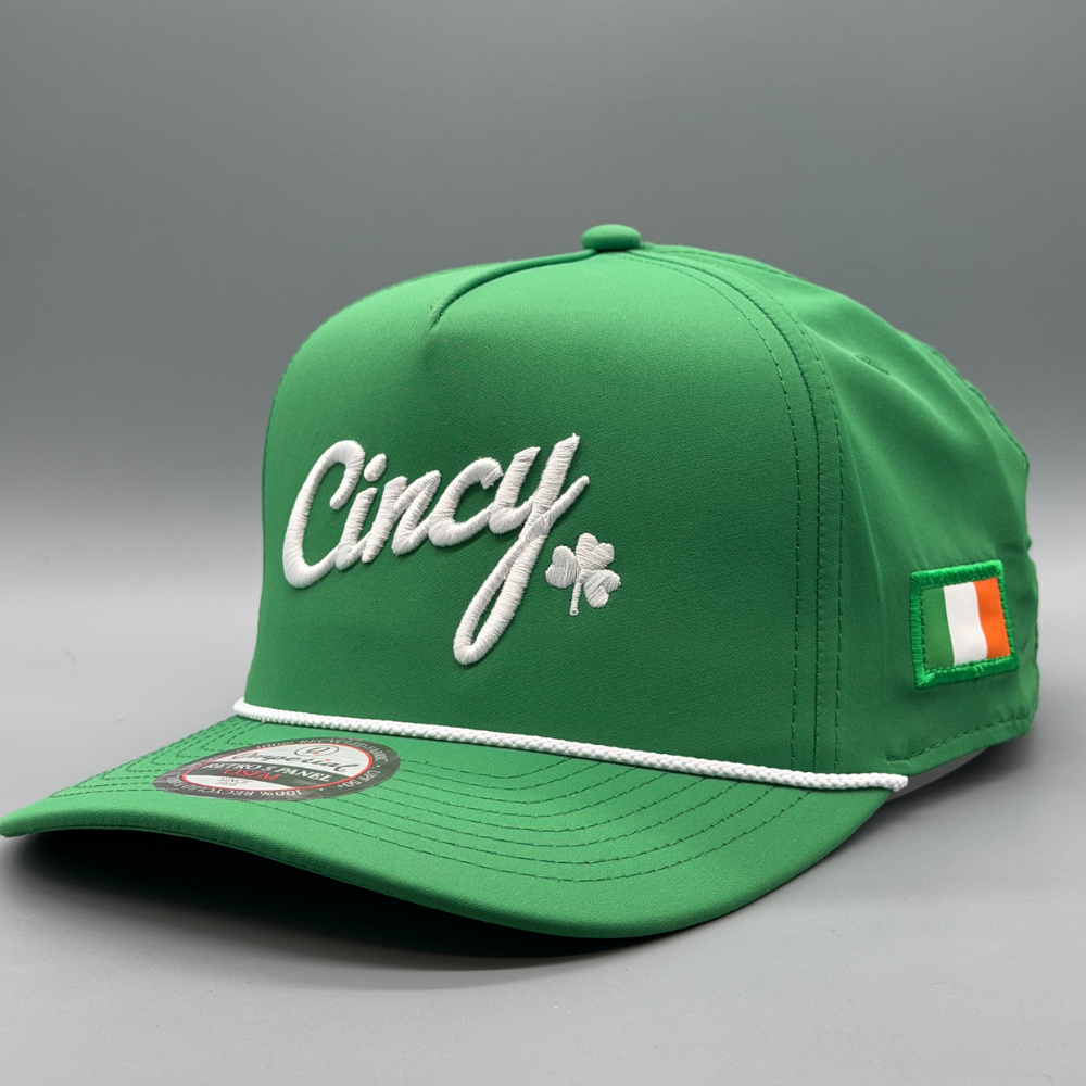 St. Patrick's Day - OG 5 Panel Rope Hat - Green