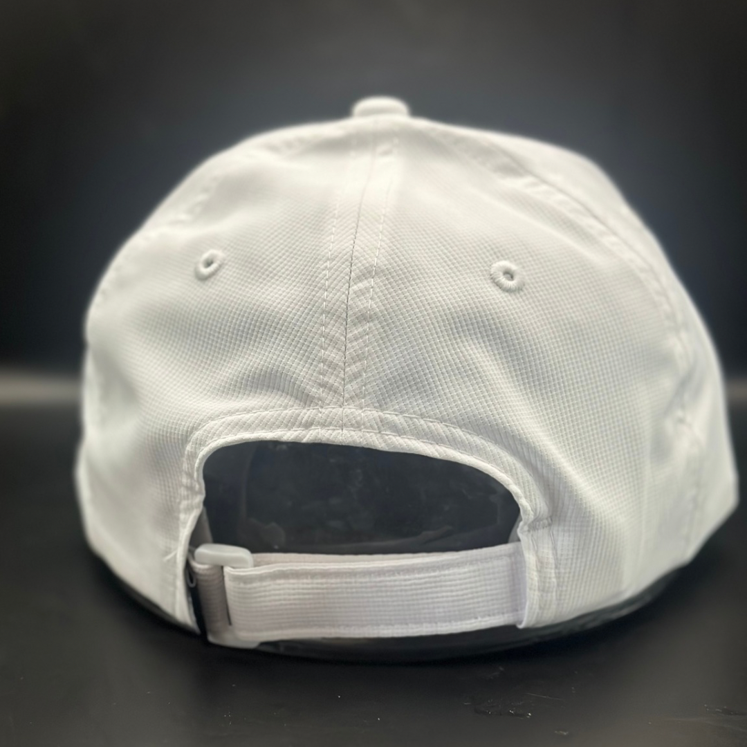 Cincy Tiger - By Hollis Strunk - White Structured Dad Hat