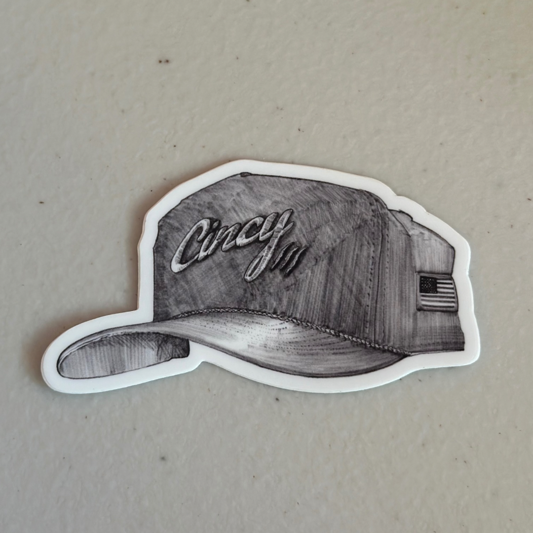 OG Cincy Hat Drawing