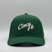 Cincy Golf Logo - Mid-Crown Ballcap - Green