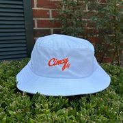 The Training Camp Bucket - White w/ Orange Logo