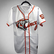 The Roaring Tiger Baseball Jersey - White