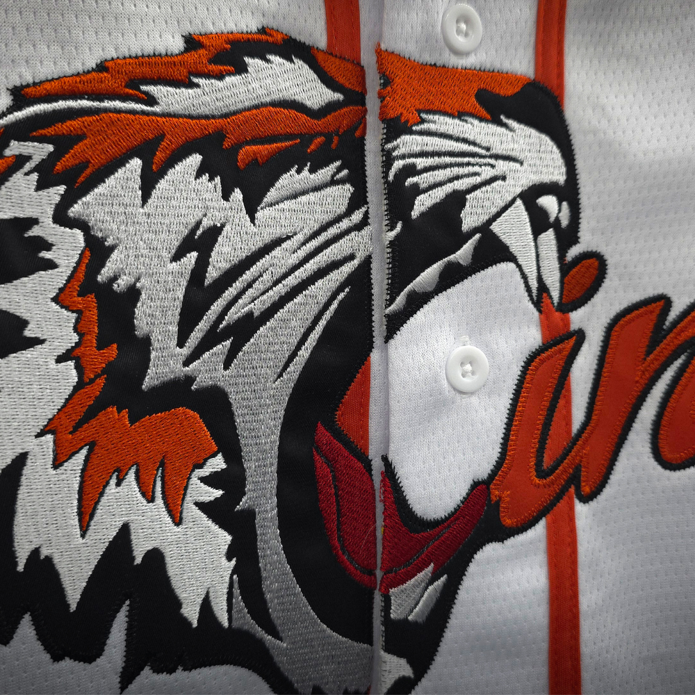 The Roaring Tiger Baseball Jersey - White