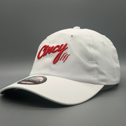 Small Fit Performance - White w/ Red Logo