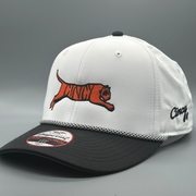 The Leaping Tiger - By Hollis Strunk - Two Tone Mid-Crown - White