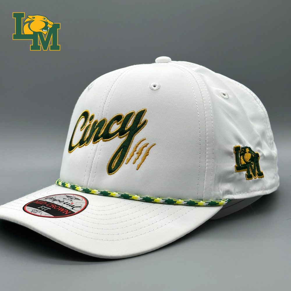 [PRE-ORDER] Little Miami Panthers - White Rope Hat