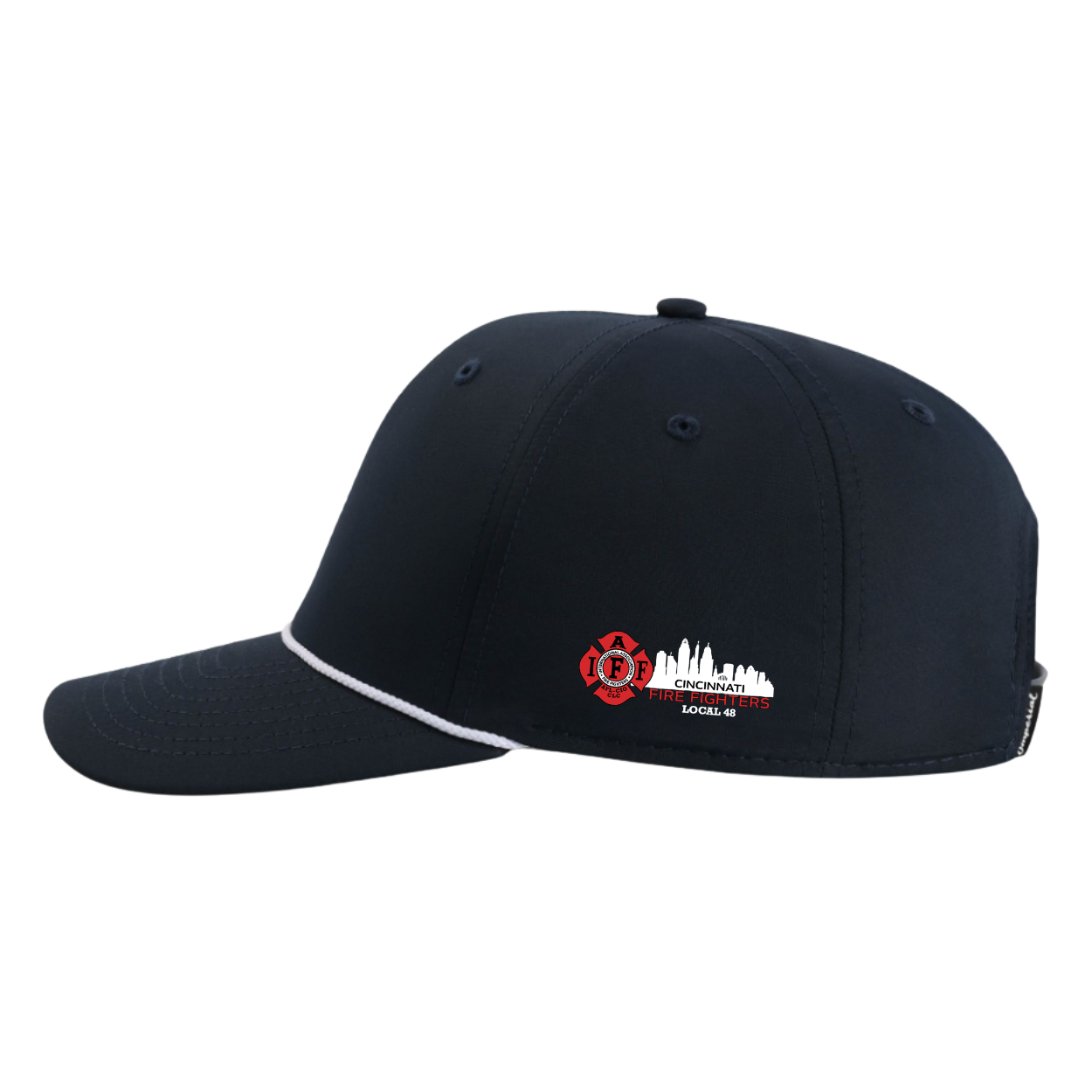 Cincinnati Fire Department Collab - XL Mid-Crown Rope Hat - NAVY
