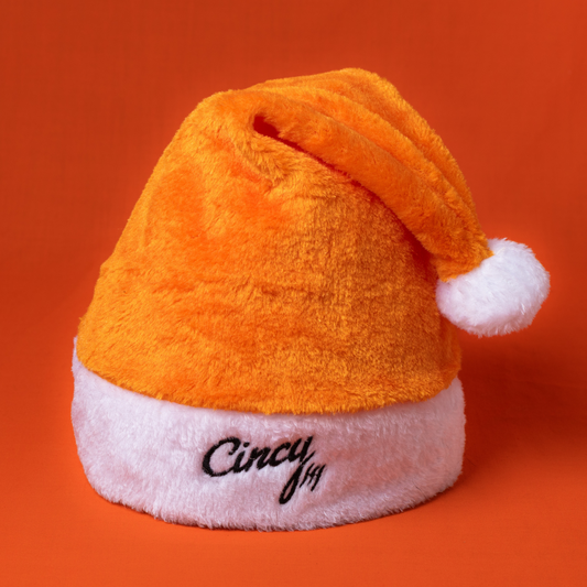 Cincy Santa Hat - Orange