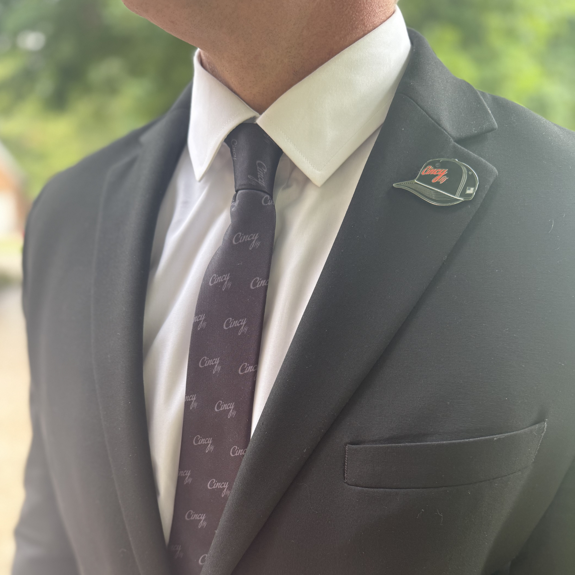 The Cincy Neck Tie - Black