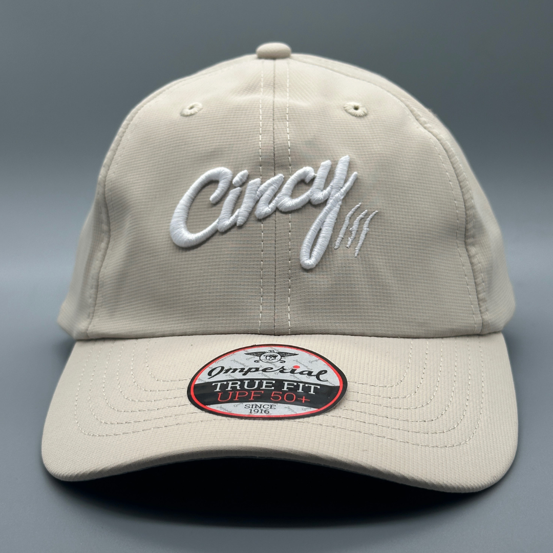 Lightweight Dad Hat - Putty w/ White