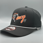 Roaring Tiger Cincy - Mid-Crown Rope Hat - BLACK