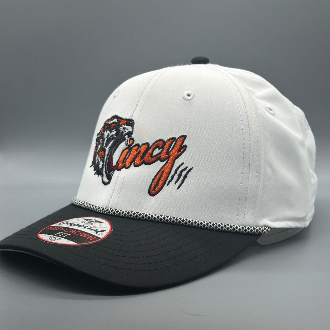 [PRE-ORDER] Roaring Tiger Cincy - Mid-Crown Rope Hat - TWO TONE
