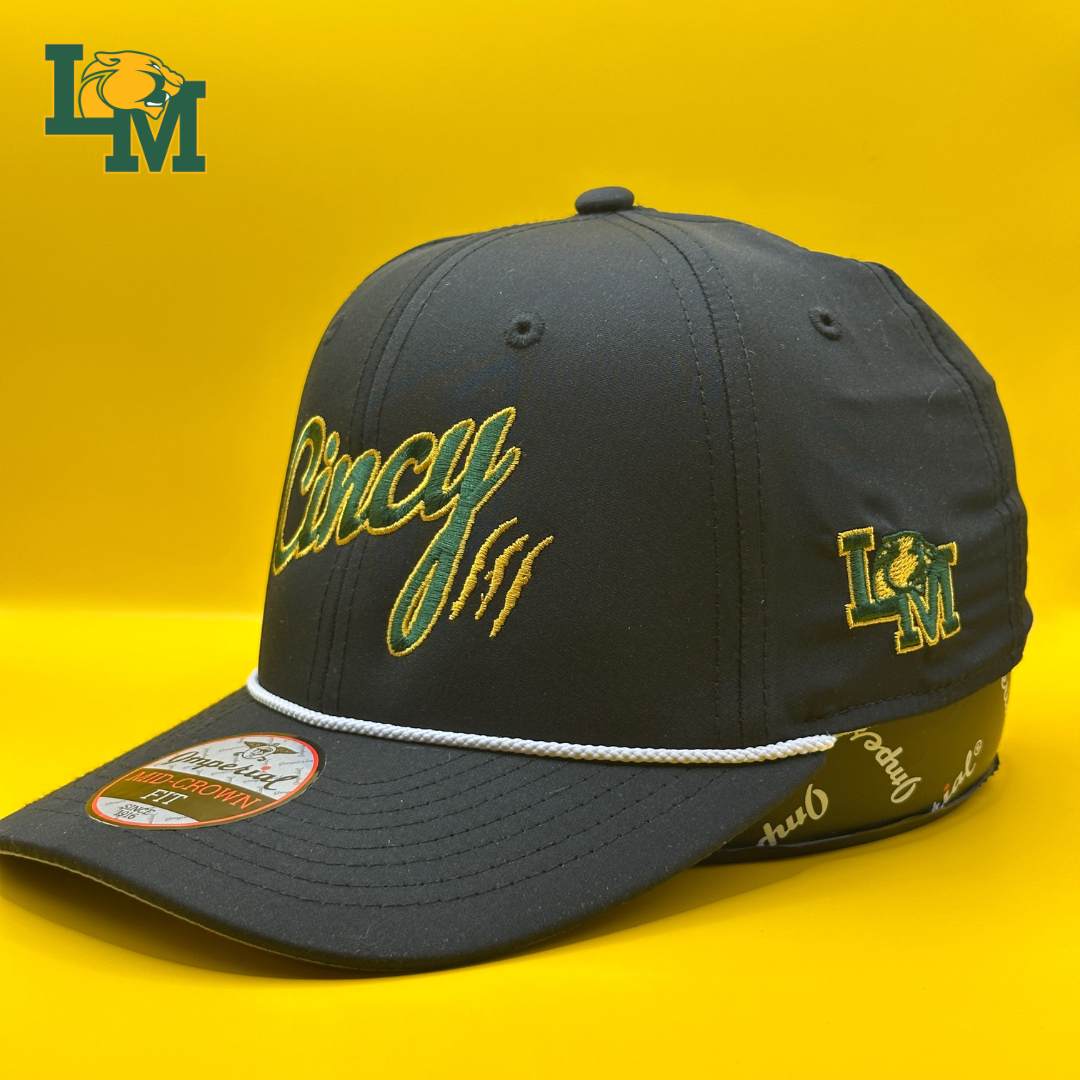 [PRE-ORDER] Little Miami Panthers - Black Rope Hat