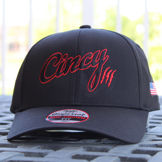 Eclipse Series - Red Mid-Crown Hat