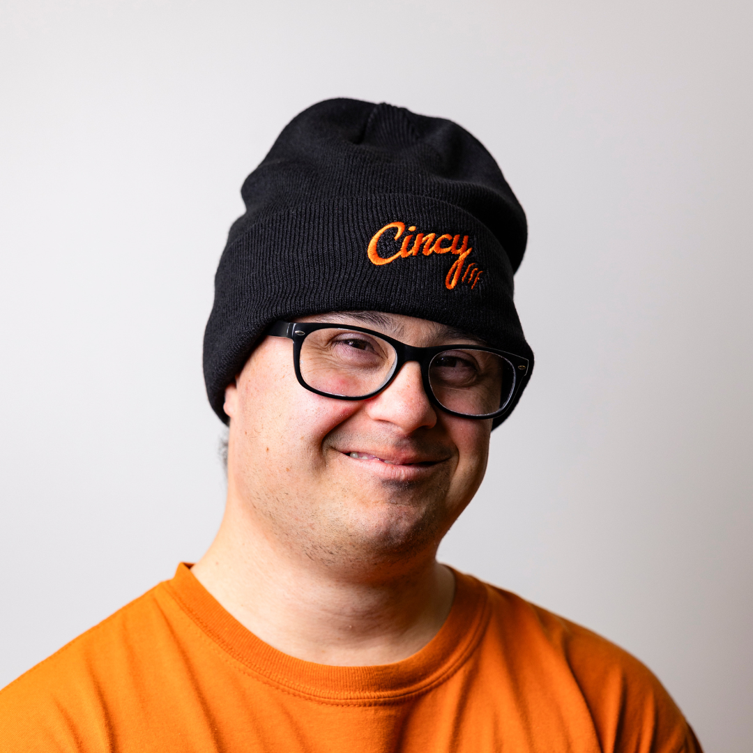 Cincy Beanie - Black Stocking Cap