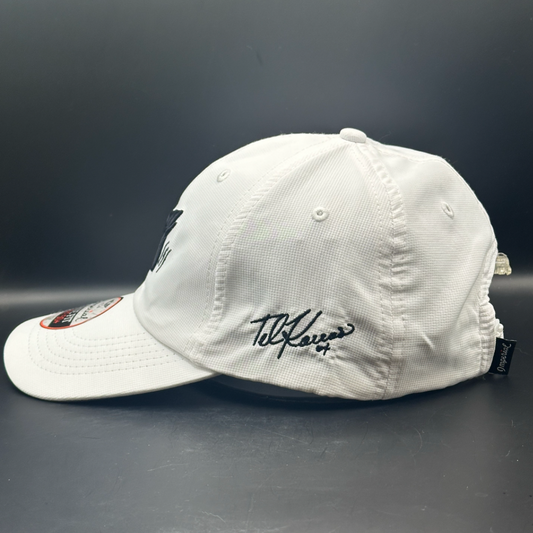 Autograph Collection - Dad Hat - White w/ Black Logo
