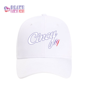 [PRE-ORDER] Brave Like Me - Mid-Crown Ballcap - WHITE
