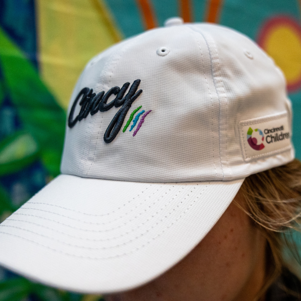 [PRE-ORDER] Cincinnati Children's - White Lightweight Performance Hat