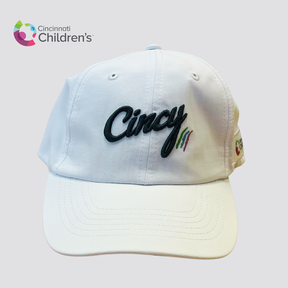 [PRE-ORDER] Cincinnati Children's - White Lightweight Performance Hat