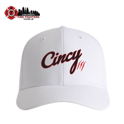 Cincinnati Fire Department Collab - Mid-Crown Ballcap - White