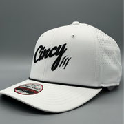 The Cincy Airflow - White w/ Black Logo